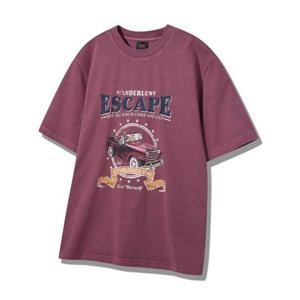 지프 JEEP DUSTY 피그먼트 그래픽 반팔티 (JQ5TSU608DP)