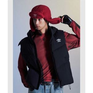 엄브로 UMBRO 액티브 플라이트 후드 다운 베스트 블랙 UQ421SDVO1 UQ421SDVO1_BLK0 372294