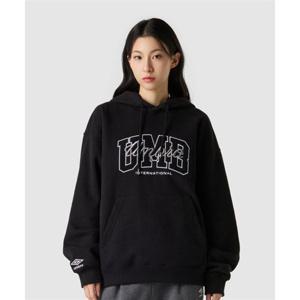 엄브로 UMBRO 기모 아플리케 후드 티셔츠 블랙 UQ421CHDO2 UQ421CHDO2_BLK0 372624