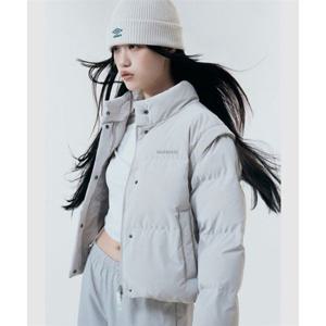 엄브로 UMBRO 우먼스 디테쳐블 크롭 패딩 자켓 베이지 UQ422CPJO1 UQ422CPJO1_PBE0 372472