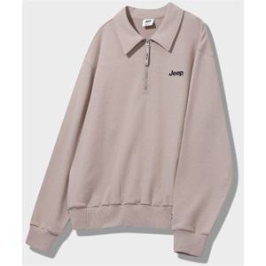 지프 JEEP 오버핏 카라 하프집업 맨투맨 (JQ5TSU834BE)