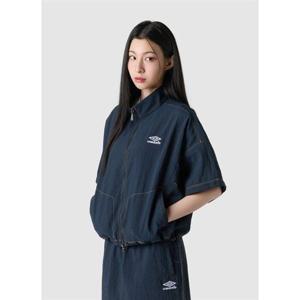 엄브로 여성용 크리스피 타슬란 우먼스 반팔 풀집 자켓 UQ222CJK59 372853