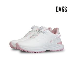 닥스골프 스파이크리스 여성 골프화 화이트핑크 DKSH-039L