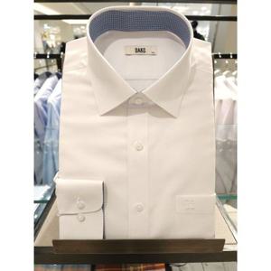 닥스 2026 일반핏 긴소매 솔리드 화이트셔츠