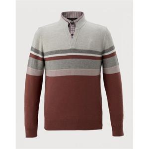 인디안 INDIAN 한기장 이중에리 니트_MITBPYS1111