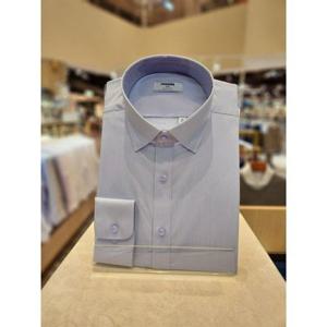 레노마 (슬림핏)시원하고 구김없는 모달필라필소재 흰색블루 긴팔셔츠 2종택1 ( RZRSL1953)