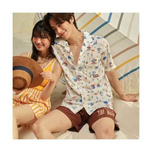 레노마 RENOMASWIM 남성 투톤 빈티지 트렁크 브라운 RN-MS2E551-BR