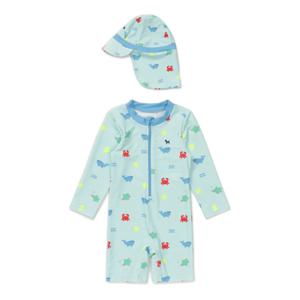 블루독베이비 MN고래플올인원수영복 46370-620-04