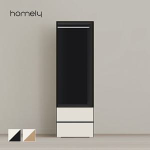 홈리 베일리 빅수납 E0 터치 모듈 600 2단 서랍 옷장 (오픈형)