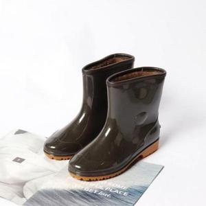 남성 방한 털 반장화 103665