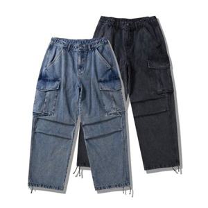 지프 JEEP 와이드 카고 데님 팬츠 2COLOR (JP5DPU102)