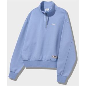지프 JEEP [360g] WOMEN M-Logo 하프집업 맨투맨 (JQ5TSF838SB)