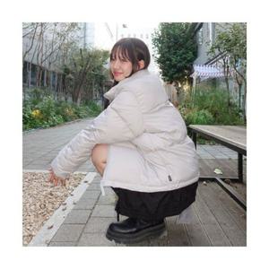 지프 JEEP 미니멀 푸퍼 숏 패딩 LBEIGE (JP5JPU293LE)