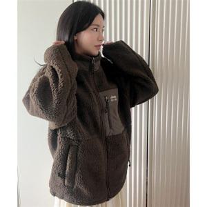 지프 JEEP 2WAY 레트로 마운틴 1941 셰르파 플리스 집업 (JR5TZU195BR)