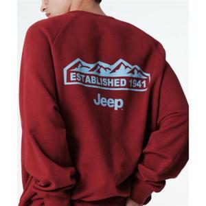 지프 JEEP M-Logo 맨투맨 (JP5TSU841RD)