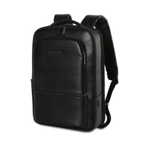 제노바 인조가죽 비즈니스 백팩 여행 출장 캐리어결합