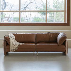 토브 4인용 구스 가죽소파 3colors