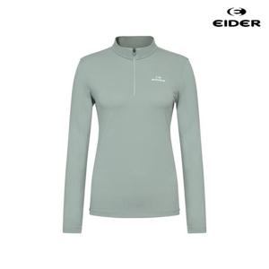 아이더 (DWP25281_K6) 여성 POP 솔리드 긴팔 짚업 티셔츠