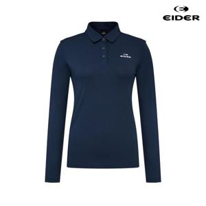 아이더 (DWP25282_N4) 여성 POP 솔리드 긴팔 폴로 티셔츠