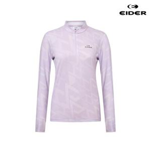 아이더 (DWM25202_L1) 여성 ICE-LONG 아이스 롱 그래픽 긴팔짚업 티셔츠