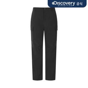 [디스커버리] 프레시벤트 남성 테이퍼드 카고팬츠 (BLACK) DMPT77063-BKS