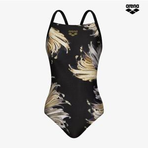 아레나  선웨이브 원피스 수퍼플라이백 A6SL1LO09 BLK