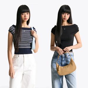 [공식][타미진스] 오프숄더 스웨터 2종 택1 (T32F1KTO51TWT1)