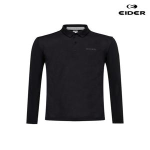 아이더 (DMM25206_Z1) 남성 ICE-LONG (아이스 롱) 자가드 긴팔폴로 티셔츠