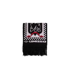 엄브로 체크 로고 프린지 스카프 UBMW271YA220 BLK0012 TP974495808