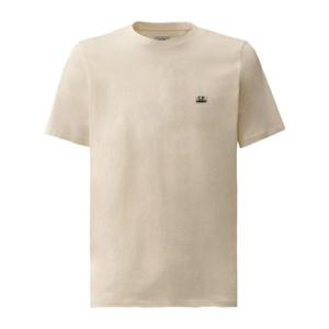 CP컴퍼니 로고 자수 코튼 크루넥 티셔츠 RCCMTS726A 005100W103