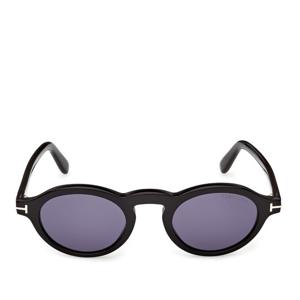 톰포드 메탈 로고 오벌 선글라스 FT1332 01V 48