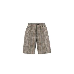 26 SS 바버 파이프 체크 쇼츠 MST0075BE13 TP451182708