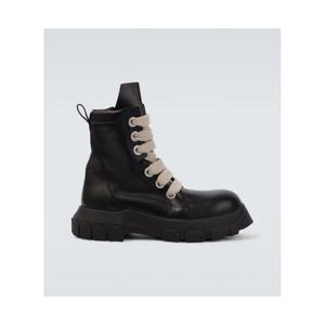 릭오웬스 Jumbolace Army 레더 컴뱃 부츠 P01135180