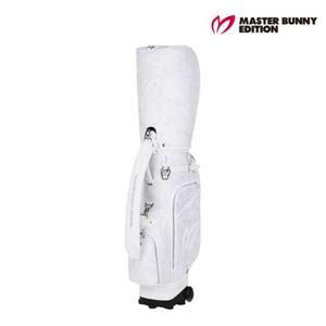 [마스터바니에디션] 여성 벨티드 레더 로고 휠 캐디백 421F1CB101WH 421F1CB101