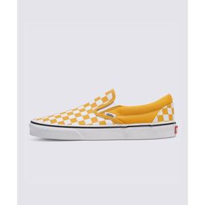 반스 VANS 클래식 슬립온 - (컬러 띠어리) 체커보드 골든 글로우 VN000BVZLSV1 340019