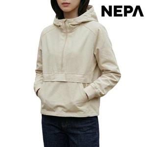 [네파]긴팔티 봄 가을 여성 멜로우 블럭 후드티셔츠 7L26062_US