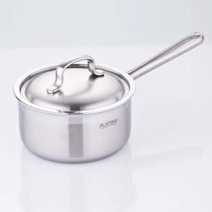 키친플라워 플래티나 통3중 누보 냄비 편수 16cm 편수