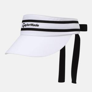 테일러메이드  26SS 여성 컬러 블록 로고 리본 바이저 TWHV65623-100