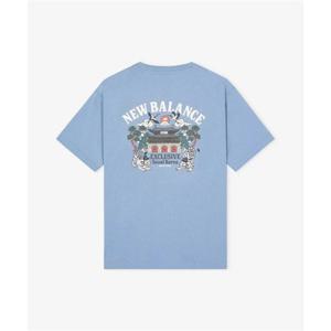 뉴발란스 NBNEG2A043 UNI NB 서울 타이거 2.0 반팔티 (LIGHT BLUE) NBNEG2A043_51 400918