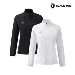 블랙야크 여성 컴피 트레이닝 자켓 러닝 운동 바람막이 집업 1BYSJMV501