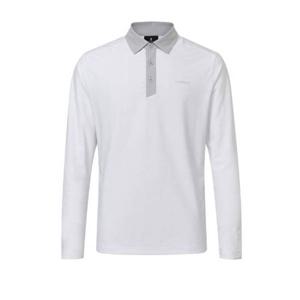 [와이드앵글]남성 골프 TO 자카드 메쉬 배색 스윙 폴로 티셔츠 M(WMP26232W2)