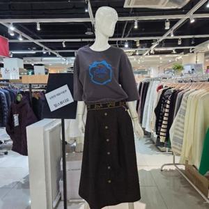 밀스튜디오 DP02 밑단포인트 루즈핏티 LS4TSV103