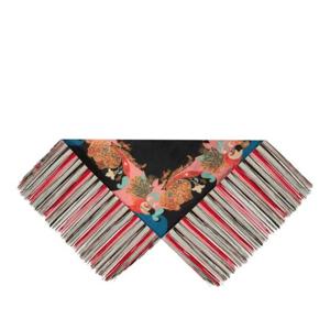 에트로 페이즐리 프린지 스카프 WAXA0024 AQ11T X0813