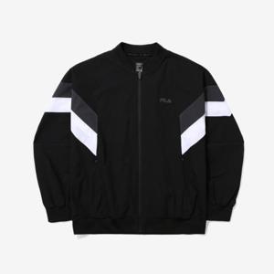 휠라 남자 남성 재킷 스트레치 봄버형 바람막이 FS2JKG1204M_BLK