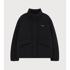 커버낫 논 퀼팅 숏 푸퍼 다운 재킷 B1 CO2504DP12 BK EC