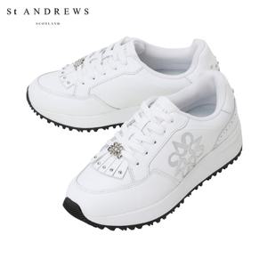 [세인트앤드류스] 여성 미니 태슬 클래식 스파이크리스 골프화 821F1SE054_WH