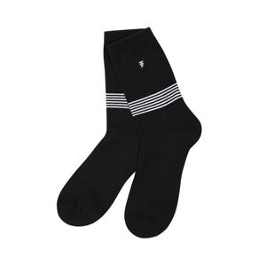 [팬텀] 남성 라인 포인트 중목 양말 211F1SC202_BK