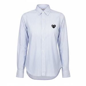 꼼데가르송 COMME DES GARCONS 블랙와펜 스트라이프 여성 셔츠 AZ B019 051 1