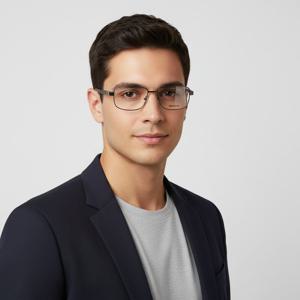 몽블랑  안경테 MB0034O 004 스퀘어 메탈   안경