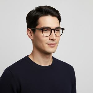 몽블랑  안경테 MB0153O 002_N 스퀘어 뿔테   안경